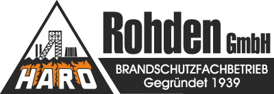 Heinrich Rohden GmbH - Brandschutzfachbetrieb, gegründet 1939
